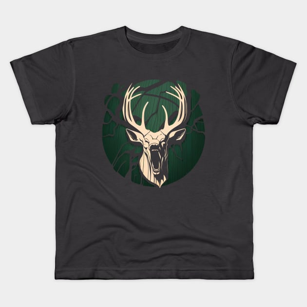 Bucks Fear Kids T-Shirt by Mikey